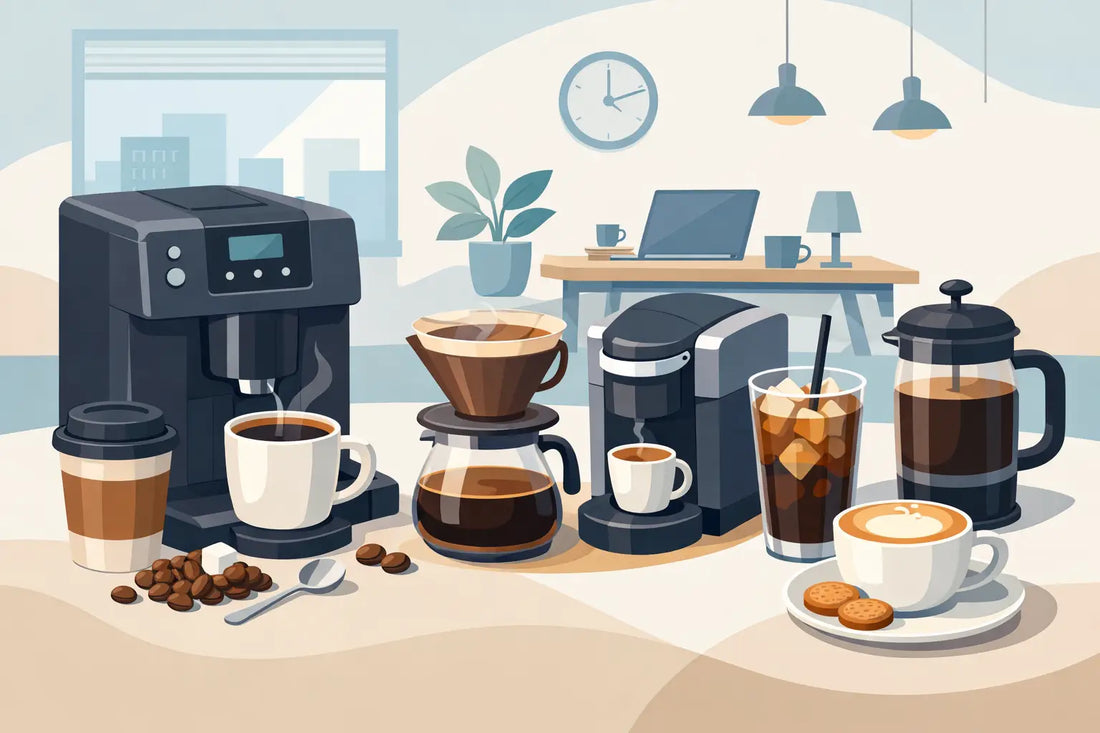 Best Office Coffee Options for Better Workdays
