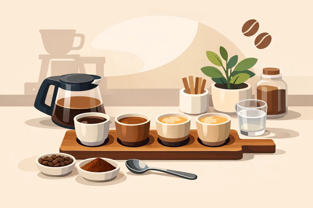 How to Create a Coffee Tasting Flight at Home
