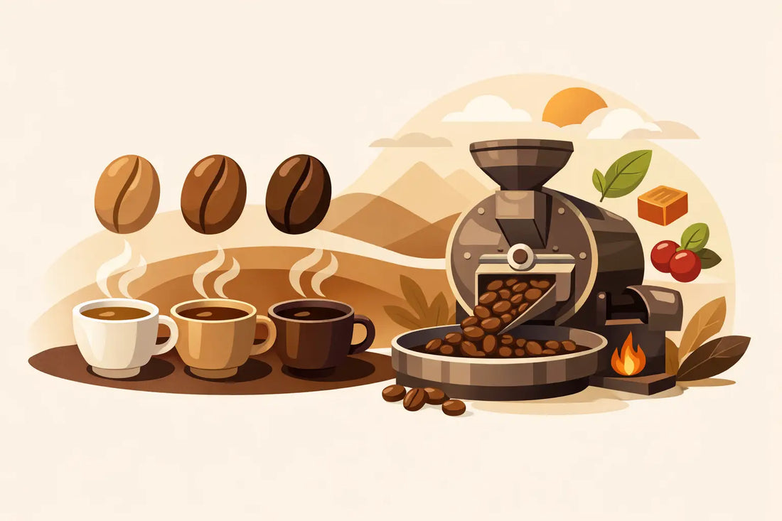 Guide to Coffee Roast Levels and Flavor