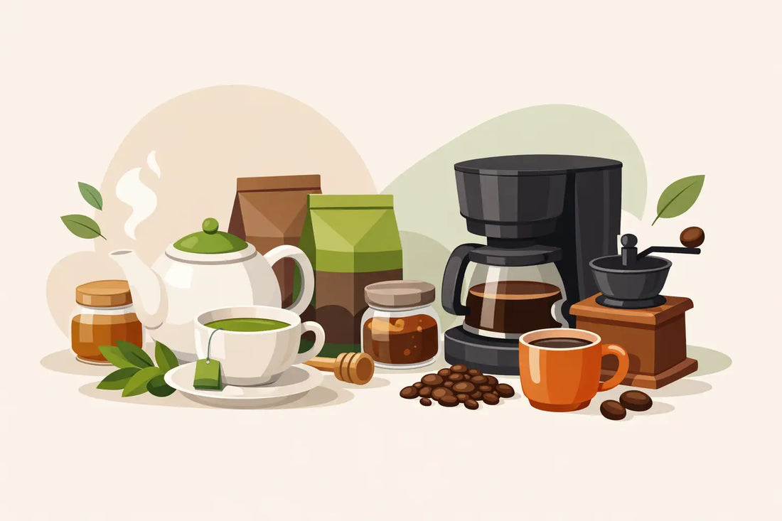 Tea and Coffee Bundles for Easier Daily Brewing